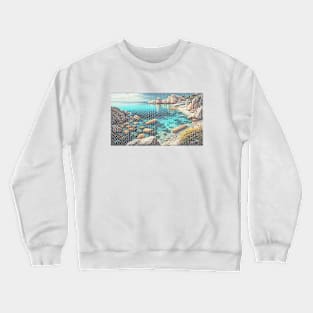 ROCKY SHORE TYPOGRAPHIC Crewneck Sweatshirt